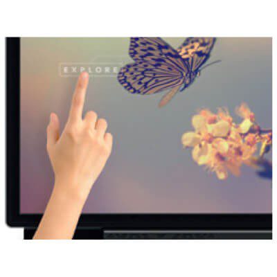 Vienalaikis sklandus rašymas su kelių lietimų funkcija